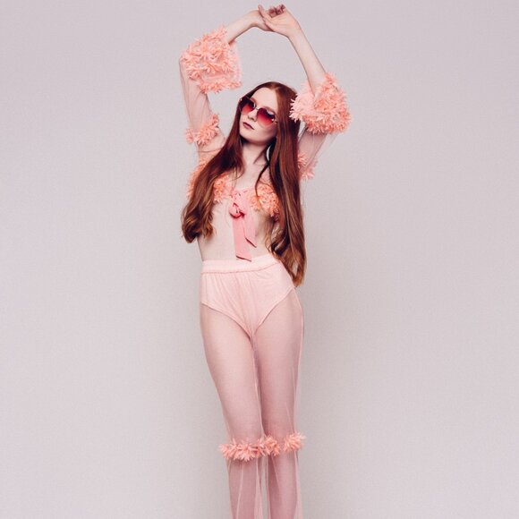 Hot & Delicious Pink Top & Bottoms Set - Picture 1 of 7